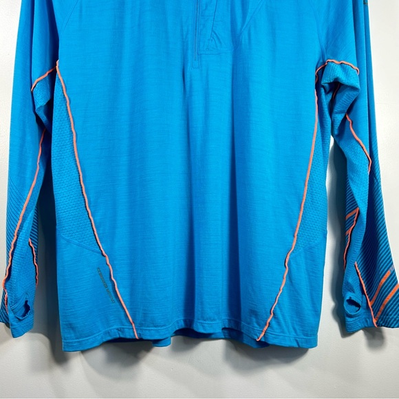Icebreaker Merino GT Merino Wool 1/4 Zip Base Layer Long Sleeve; Men’s Size XXL - Picture 16 of 16